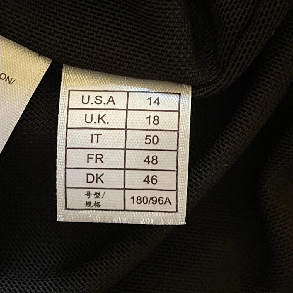 Brooks Brothers Black Sleeveless Twist-Front Sheath Dress | Size 14 | EUC - Picture 7 of 7